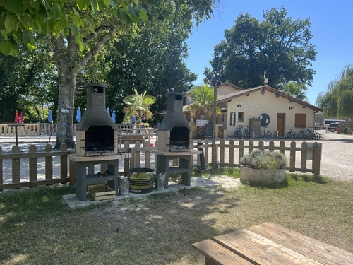 Camping familial en gironde