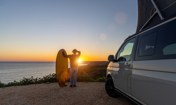 camping surf dans le Médoc